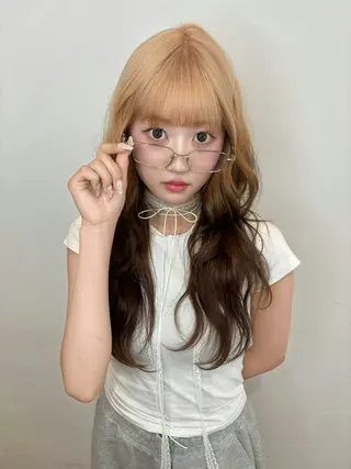 ロング カラー マユコ 🎀のヘアスタイル