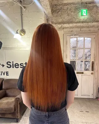 ロング カラー ☁️透明感カラー☁️ Reikaのヘアスタイル