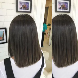 セミロング Ash 山田 勇太のヘアスタイル