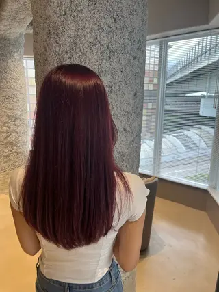 カラー 内田 海香のヘアスタイル