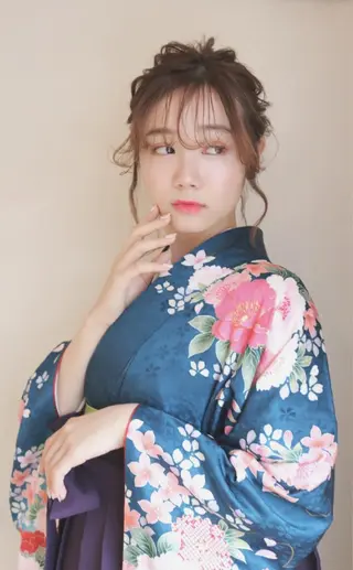 ロング ヘアアレンジ 奥山 沙季(大井町)のヘアスタイル