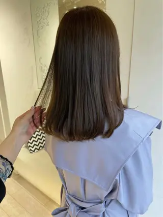 ミディアム Parve Mix/ 平 奈果🎀のヘアスタイル
