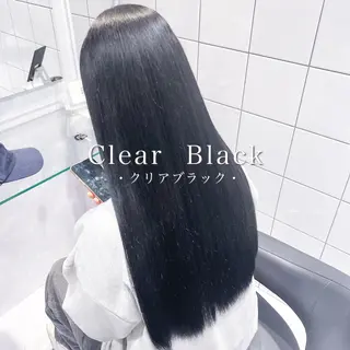 ロング カラー ヘアアレンジ 🦋重くない暗髪🦋 Hana🦋のヘアスタイル