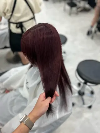 ロング *⋆꒰ঌまろやか暖色 まな🥣🪽のヘアスタイル