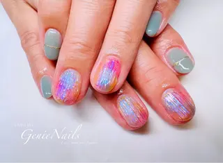 メンズ ネイル Genie Nailsのネイルデザイン