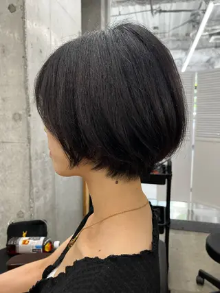 ショート ラフィスヘアードープ所属・👑髪質改善wカラー /ハイトーン/アユカのヘアスタイル