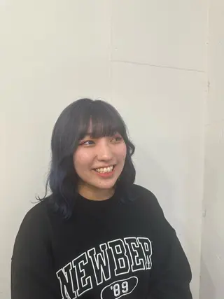 カラー 名駅/艶カラー/原田 永遠のヘアスタイル