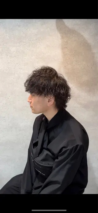 ショート カラー パーマ メンズ キッズ 🔥パーマ特化🔥 優馬のヘアスタイル