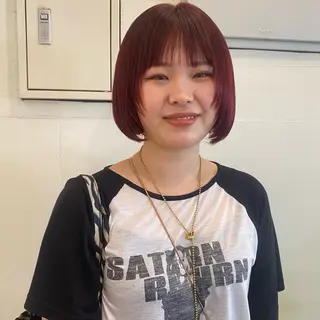 ショート カラー les baladins du miroir所属・🍃YURI 🍃のヘアスタイル