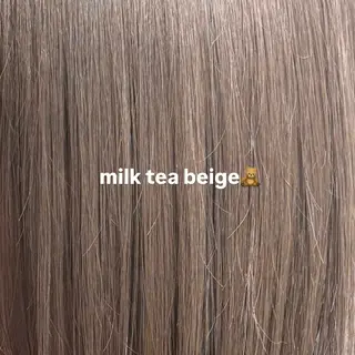 ミディアム カラー 艶カラー ⭐️ ヒナノのヘアスタイル