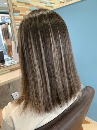 ミディアム ヘアアレンジ 髪質改善&Spa fee by carrefour 大橋店[フィー・バイ・カルフール大橋]所属・stylist Yukieのヘアスタイル