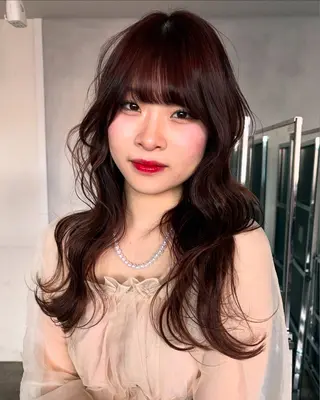 カラー 愛されヘア🌙♩.• 透明感カラー/こはるのヘアスタイル