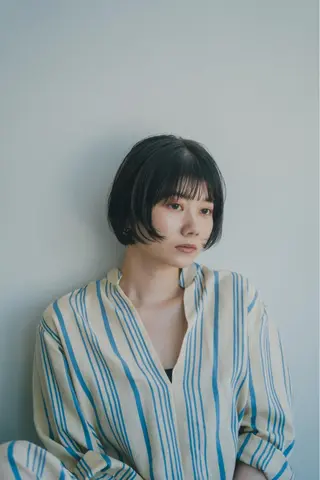 ショート カラー ササキ ヨシヒトのヘアスタイル
