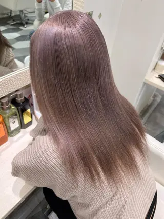 ミディアム カラー Lapis 池袋店所属・MASHIRO 🩵Lapis池袋店のヘアスタイル