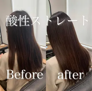 セミロング 【酸性ストレート】 宮下和明のヘアスタイル