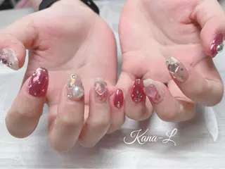 ネイル 芦辺 香奈のネイルデザイン