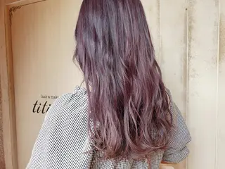 ロング カラー パ ルのヘアスタイル