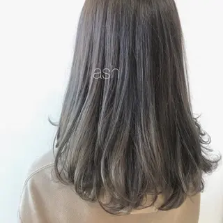 ロング カラー ヤマモト マイのヘアスタイル