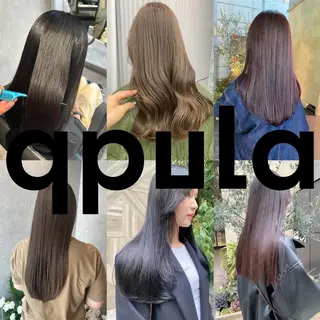 ミディアム カラー パーマ ヘアアレンジ メンズ qpula  大濠 西新所属・qpula クプラのヘアスタイル