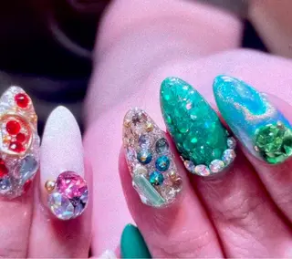 メンズ ネイル Chérinail 爪のお手入れのネイルデザイン