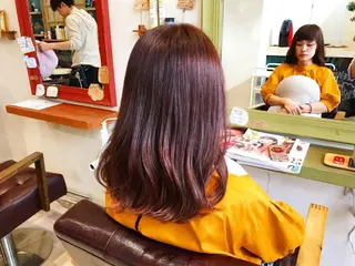 ミディアム カラー メンズ指名多数!! SiLO 田島のヘアスタイル