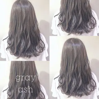 ロング カラー パーマ ヘアアレンジ メンズ キッズ RIYA❤︎ Aujuaソムリエのヘアスタイル