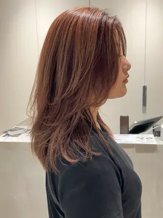 セミロング カラー techné所属・【techné】田丸 翔大のヘアスタイル