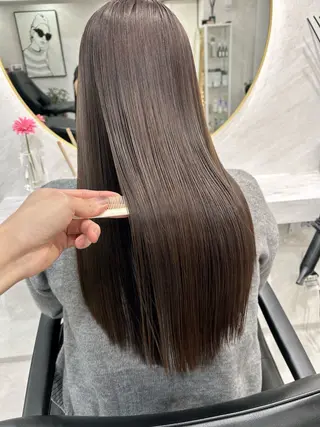 ロング カラー 髪質改善will hairdesignのヘアスタイル