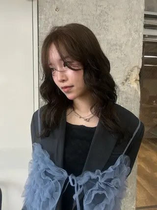 ロング カラー 伊藤ほのか /パーマ/ショートのヘアスタイル