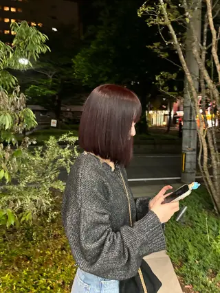 ショート カラー モテ髪💕ハイトーン ベージュ yuriaのヘアスタイル