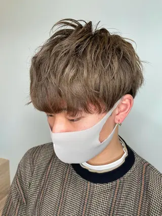 カラー メンズ 佐藤 魁人のヘアスタイル