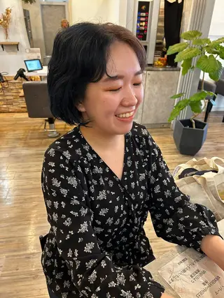 ショート ブリーチ／ヘアセット 🪞🌙minamiのヘアスタイル