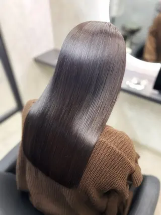 セミロング 新宿/美髪矯正 髪質改善/韓国風山本のヘアスタイル