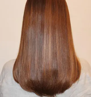 セミロング 縮毛矯正専門 美容師のヘアスタイル