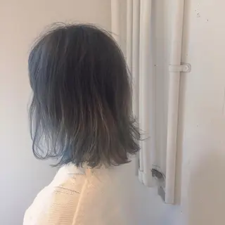 ミディアム 佐藤 旭のヘアスタイル