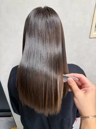 ロング パーマ Ash桜木町🐶 勝島 翔のヘアスタイル