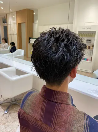 パーマ メンズ KING of hair byNOISM所属・京都メンズ特化✨ No. 1/ユウキのヘアスタイル