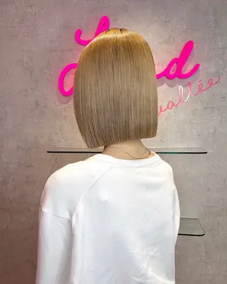 ショート カラー 池袋/似合わせ/縮毛 髪質改善【ugen】のヘアスタイル