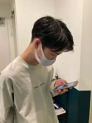 メンズ 高山 鳳成のヘアスタイル