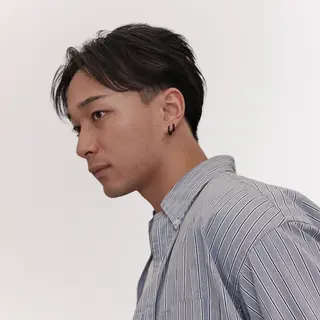 ショート パーマ KOHNO/ブリーチ なし/透明感カラーのヘアスタイル