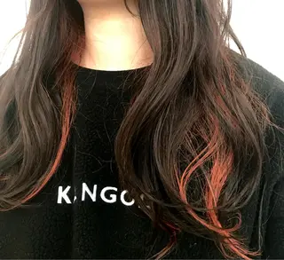 ロング カラー Ash西船橋店 富谷 日菜乃のヘアスタイル