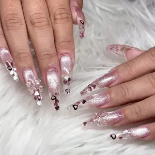 ロング mY... SAYAKAのネイルデザイン