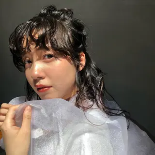 ヘアアレンジ 圧倒的透明感カラー nana🦕のヘアスタイル