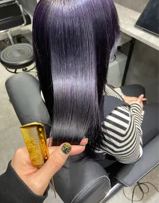 セミロング 🦉静かに過ごしたい 方、個室席🦉タナカのヘアスタイル