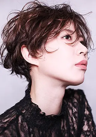 ショート カラー 社内カット講師・店長 菅原賢一のヘアスタイル