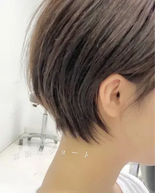 ショート カラー ヘアアレンジ 似合わせ専門美容師 なかじまのヘアスタイル