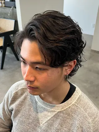 パーマ メンズ メンズ指名No.1/ パーマ特化/白木壱崇のヘアスタイル