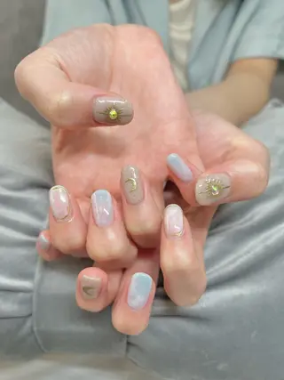 ネイル クレアラルーチェ大分中央町所属・Nail Honokaのネイルデザイン