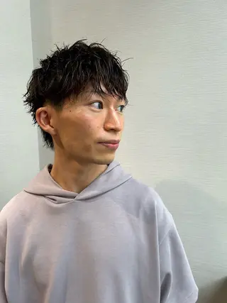 ショート トータルビューティーサロン FLEVE所属・西梅田メンズカット＆ 小柴　楽士のヘアスタイル