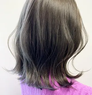 ミディアム フリーランス 美容師 cayocoのヘアスタイル